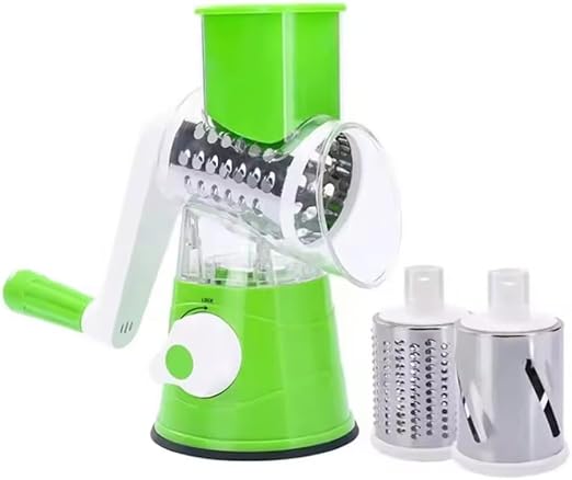 Manual table top drum grater